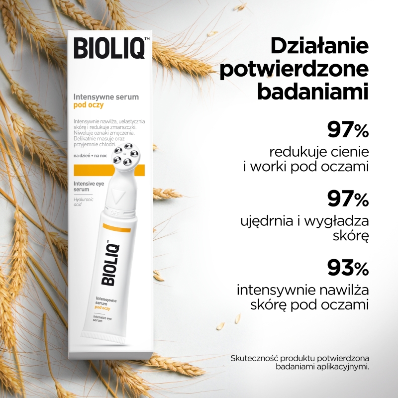 Bioliq PRO, serum pod oczy nawilżające i redukujące zmarszczki, 15 ml