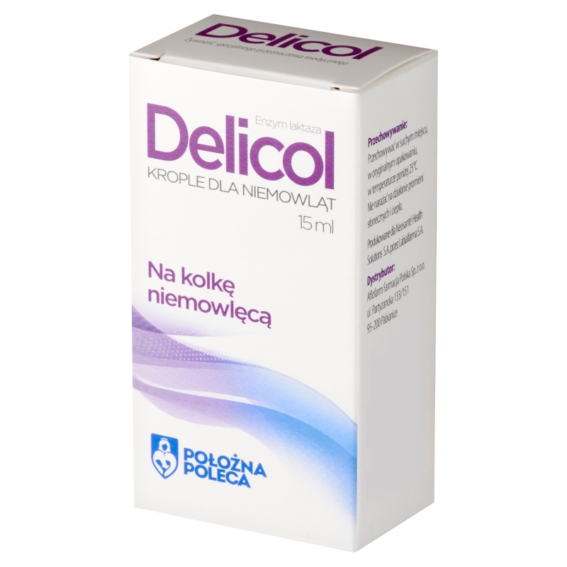 Delicol, krople na kolkę niemowlęcą, 15 ml
