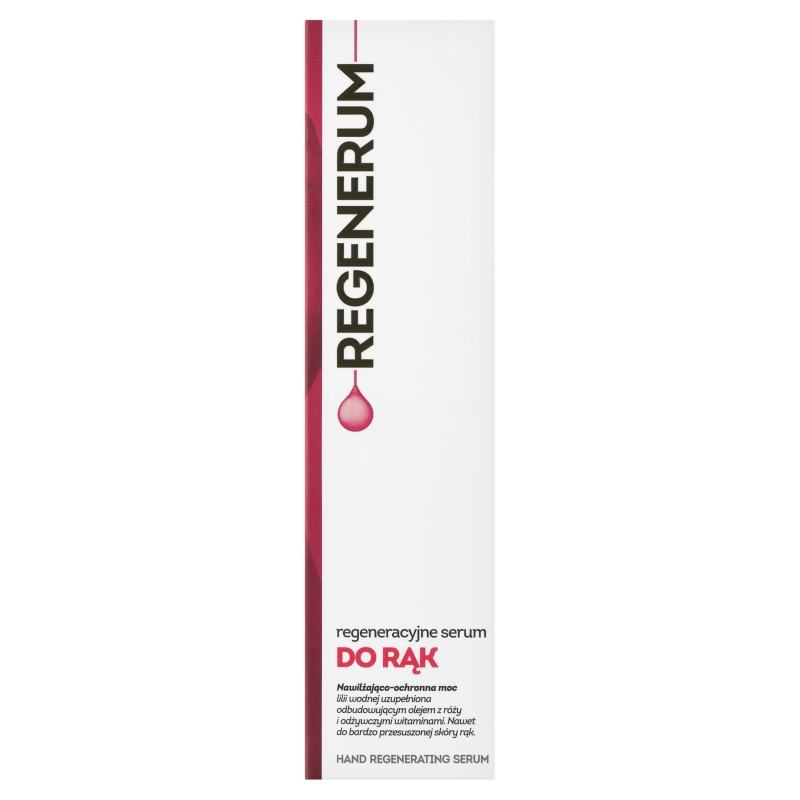 Regenerum regeneracyjne serum do rąk, do nawet bardzo suchych i zniszczonych dłoni, 50 ml