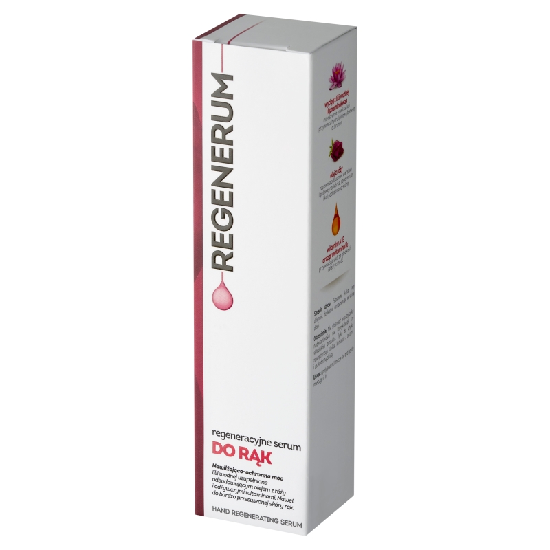 Regenerum regeneracyjne serum do rąk, do nawet bardzo suchych i zniszczonych dłoni, 50 ml
