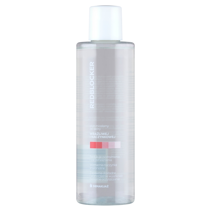 Redblocker, płyn micelarny dla cery naczynkowej, 200 ml