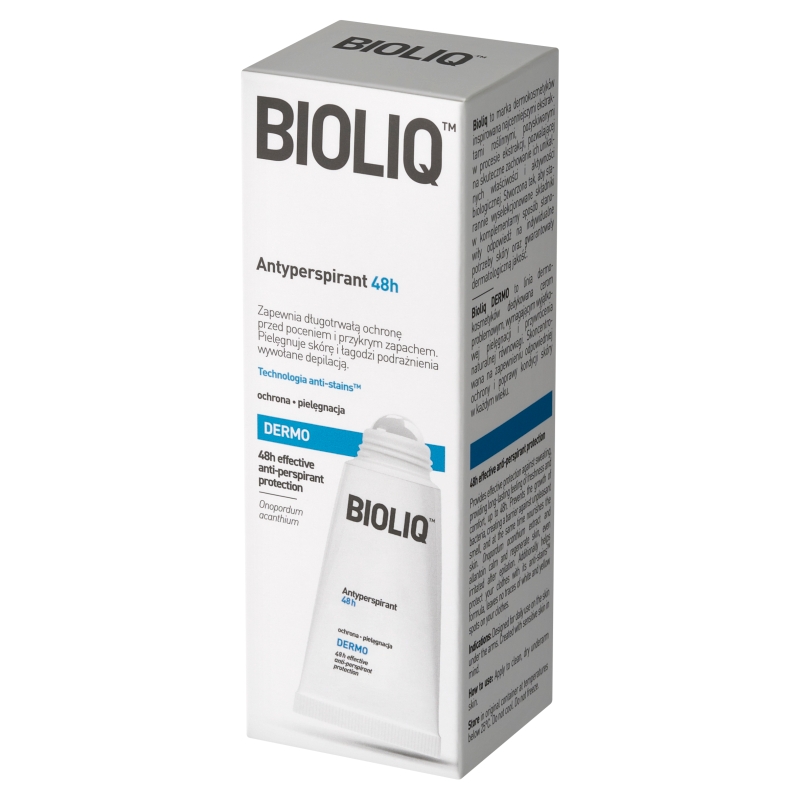 Bioliq Dermo, antyperspirant 48 h, 50 ml