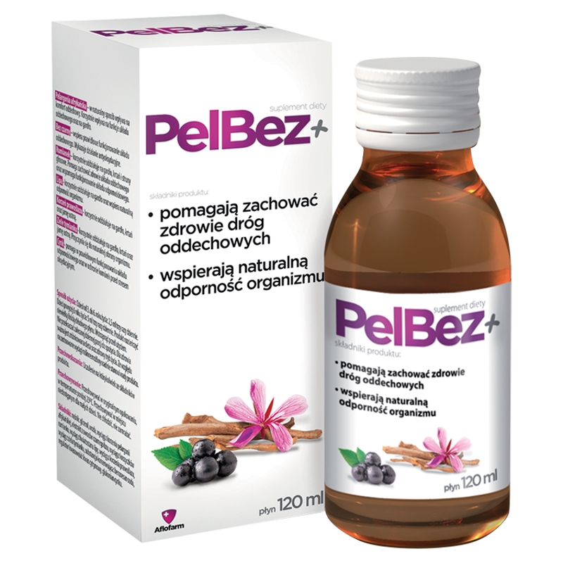 PelBez+, ze składnikami wspierającymi odporność 120 ml