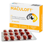 Maculoft  kapsułki ze składnikami wspierającymi prawidłowy wzrok, 30 szt.