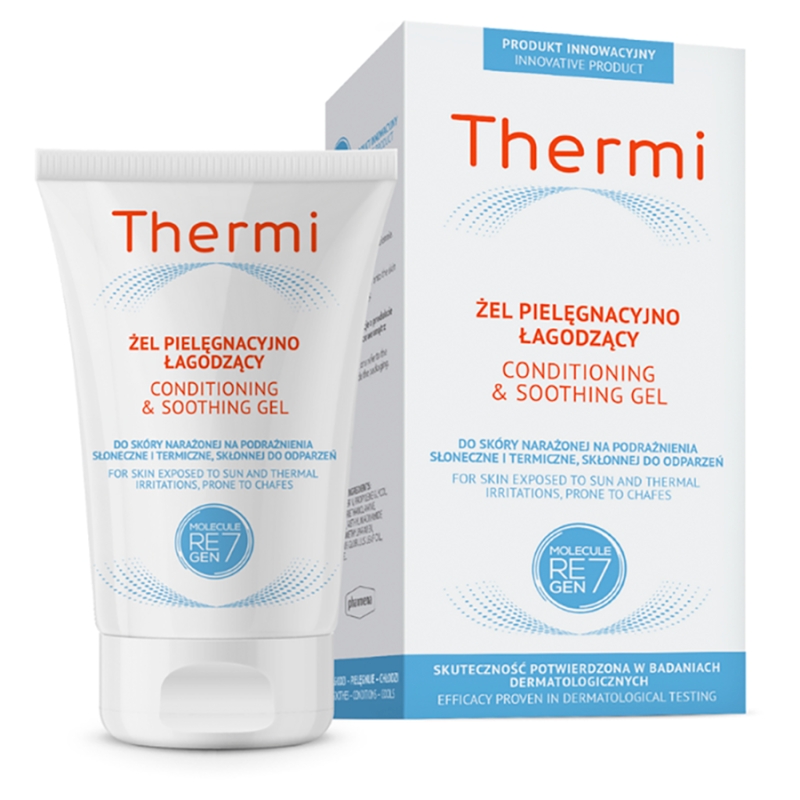 Thermi Żel , pielęgnująco-łagodzący na podrażnienia termiczne, 75 ml