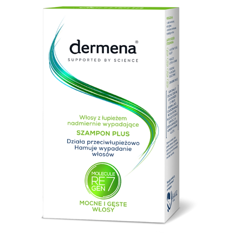Dermena Plus, szampon przeciwłupieżowy, 200 ml