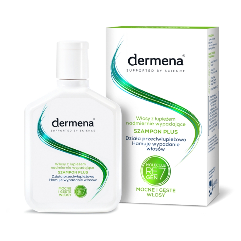 Dermena Plus, szampon przeciwłupieżowy, 200 ml