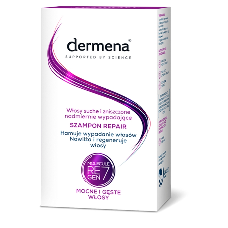 Dermena Repair, szampon do włosów suchych, 200 ml
