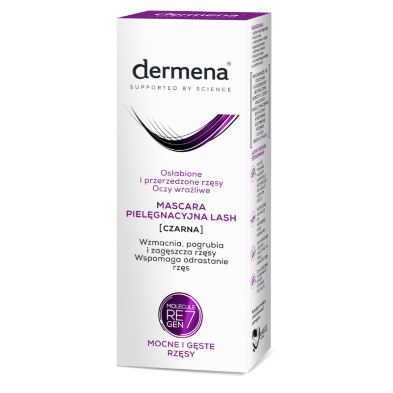 Dermena Lash , mascara wzmacniająca rzęsy, 10 ml