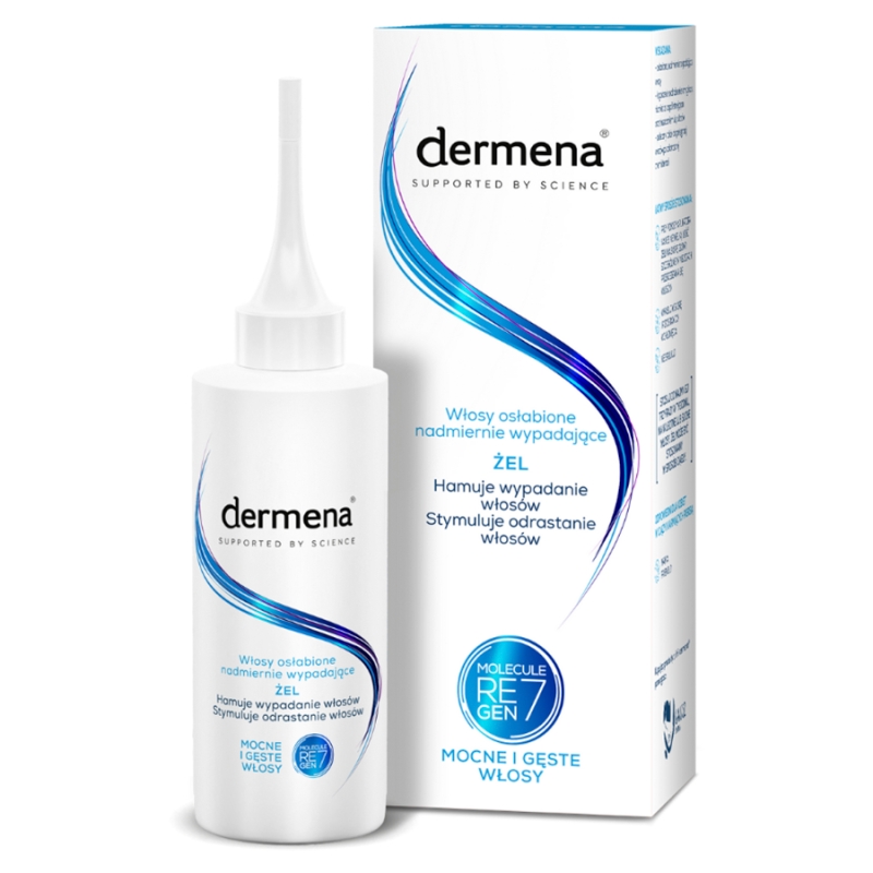 Dermena, żel hamujący wypadanie włosów, 150 ml
