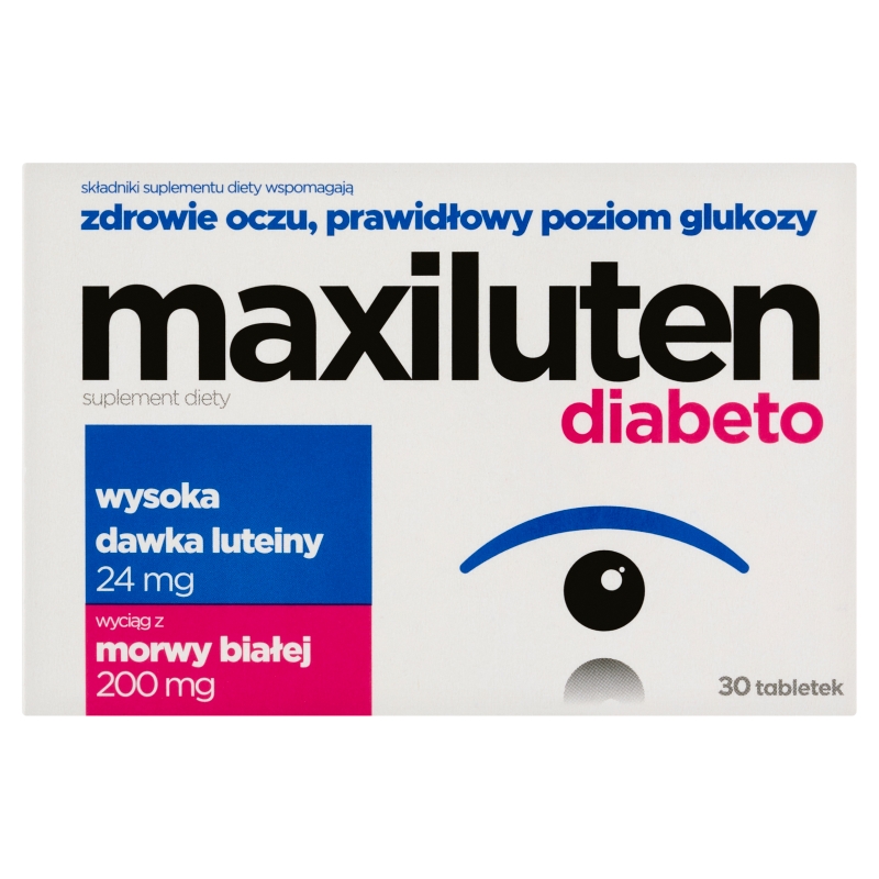 Maxiluten Diabeto 30 tabletek