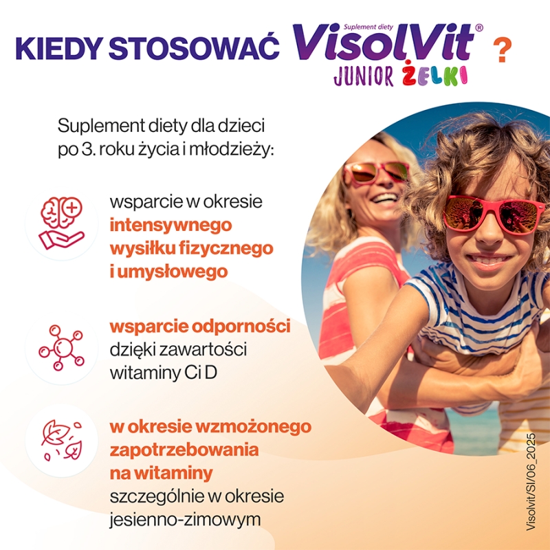 VisolVit Junior żelki, 50 szt.