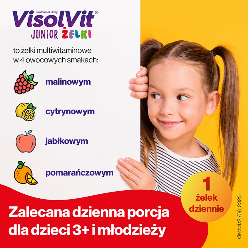 VisolVit Junior żelki, 50 szt.