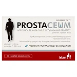 Prostaceum tabletki dla mężczyzn ze składnikami wspierającymi zdrowie prostaty, 30 szt.