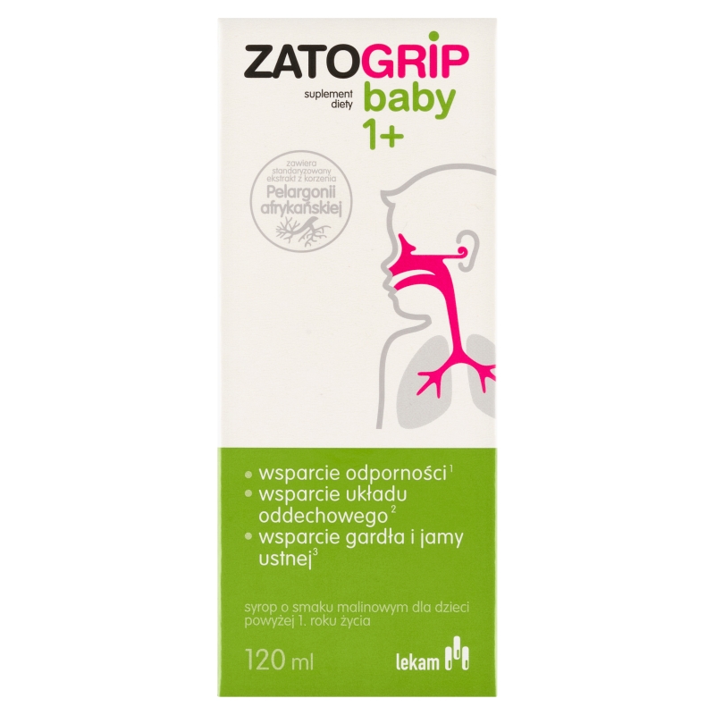 Zatogrip Baby 1+, syrop, 120 ml