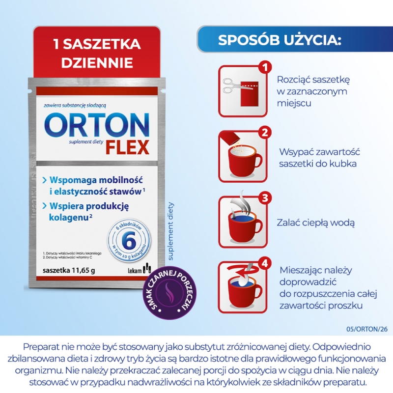 Orton Flex, 34 saszetki