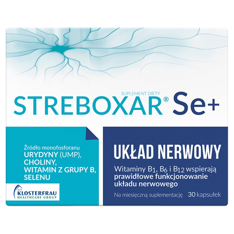 Streboxar Se+ 30 kapsułek