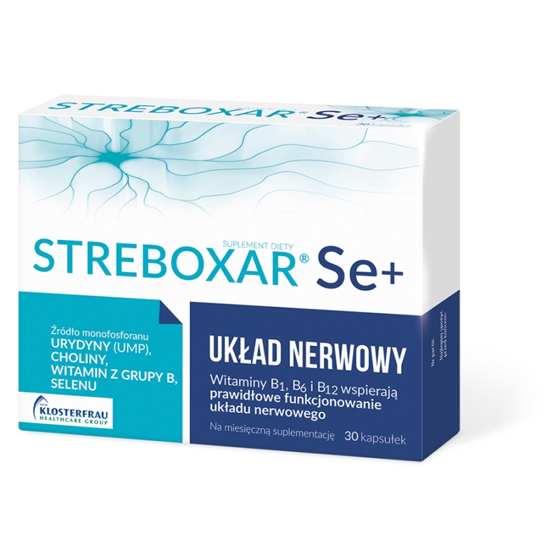 Streboxar Se+, 30 kapsułek