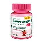 Junior-Angin Gardło 30 żelków, smak truskawkowy
