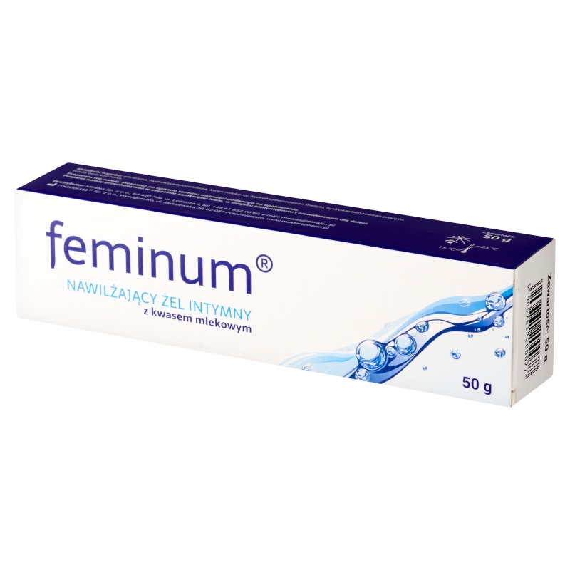 Feminum, żel intymny nawilżający dla kobiet, 50g