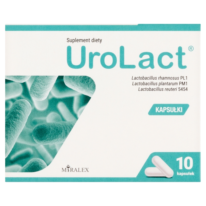 UroLact 400 mg, 10 kapsułek