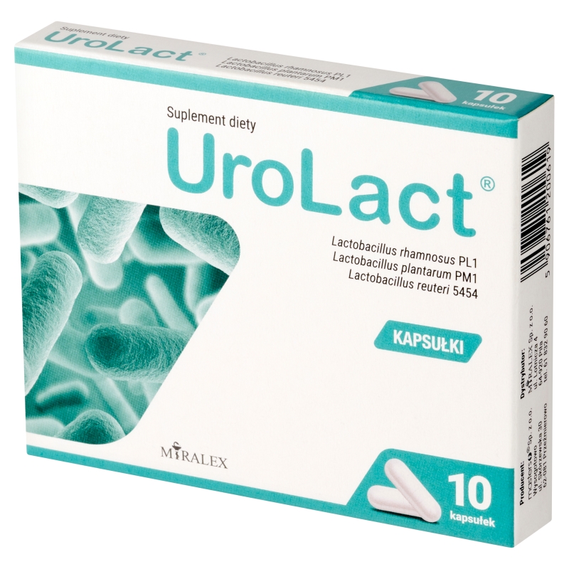 UroLact 400 mg, 10 kapsułek
