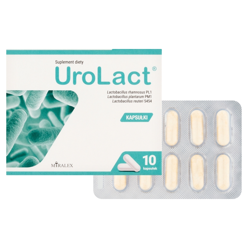 UroLact 400 mg, 10 kapsułek