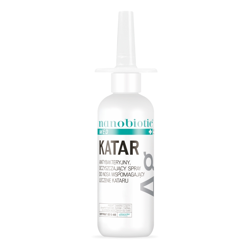 Nanobiotic MED Silver NOS i ZATOKI, płyn, 30 ml