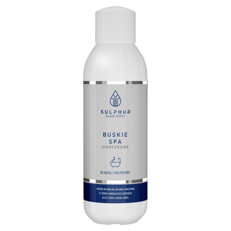 Sulphur Buskie SPA Siarczkowe, pod prysznic i do kąpieli, 500ml