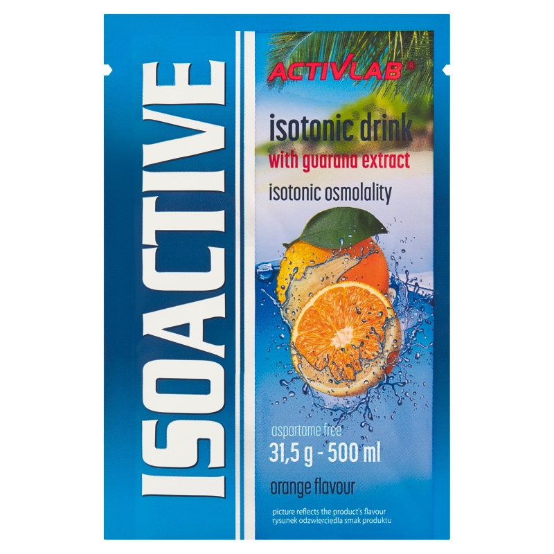 Activlab IsoActive, gorzka pomarańcza, 1 saszetka