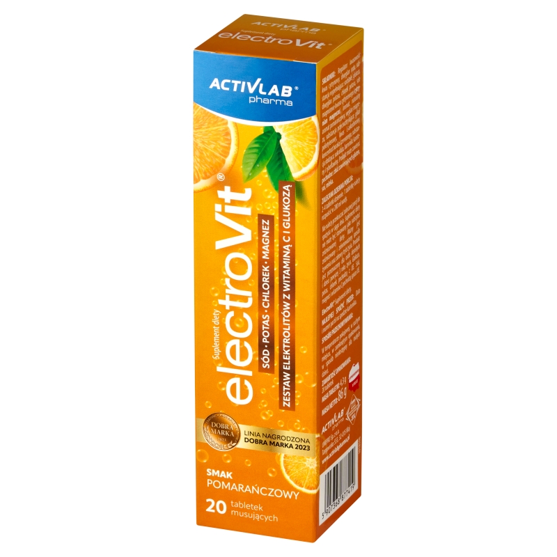 ElectroVit, tabletki musujące ze składnikami uzupełniającymi dietę w sód, potas i magnez, 20 szt.
