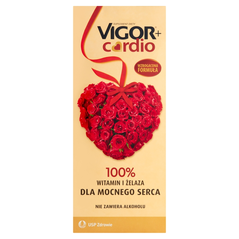 Vigor Cardio, płyn ze składnikami wspierającymi pracę serce, 1000 ml