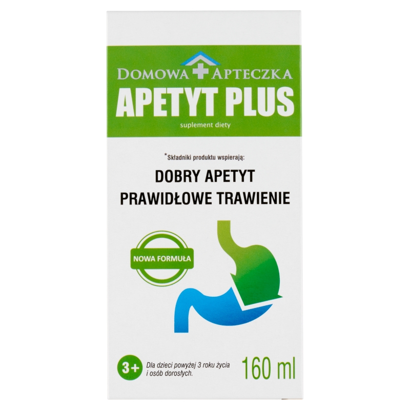 Apetyt Plus, płyn ze składnikami wspomagającymi apetyt, 160 ml