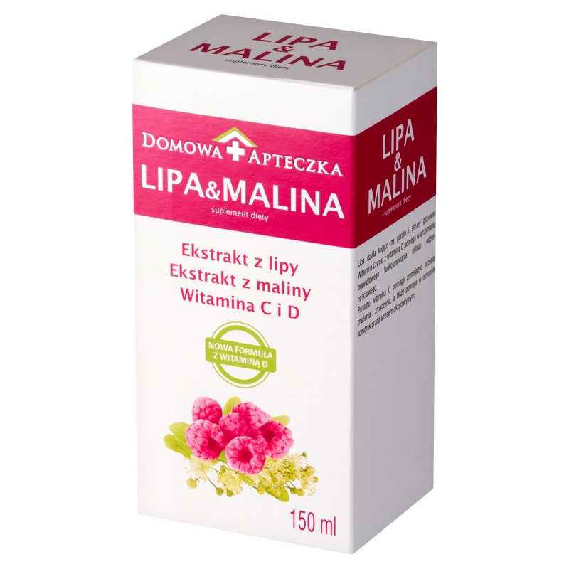 Lipa & Malina, płyn ze składnikami wzmacniającymi odporność, 150 ml