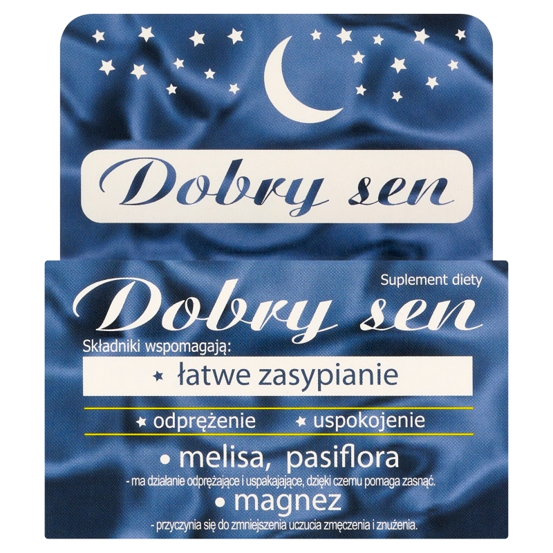 Dobry Sen tabletki z melisą i magnezem, 30 szt.