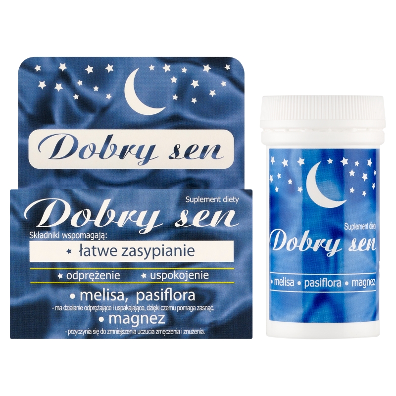 Dobry Sen , tabletki z melisą i magnezem, 30 szt.