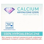 Calcium Krystalicznie Czyste proszek ze składnikami uzupełniającymi dietę w wapń, 20 sasz.