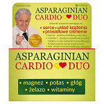 Asparaginian Cardio Duo tabletki ze składnikami wspierającymi serce i układ krążenia, 50 szt.