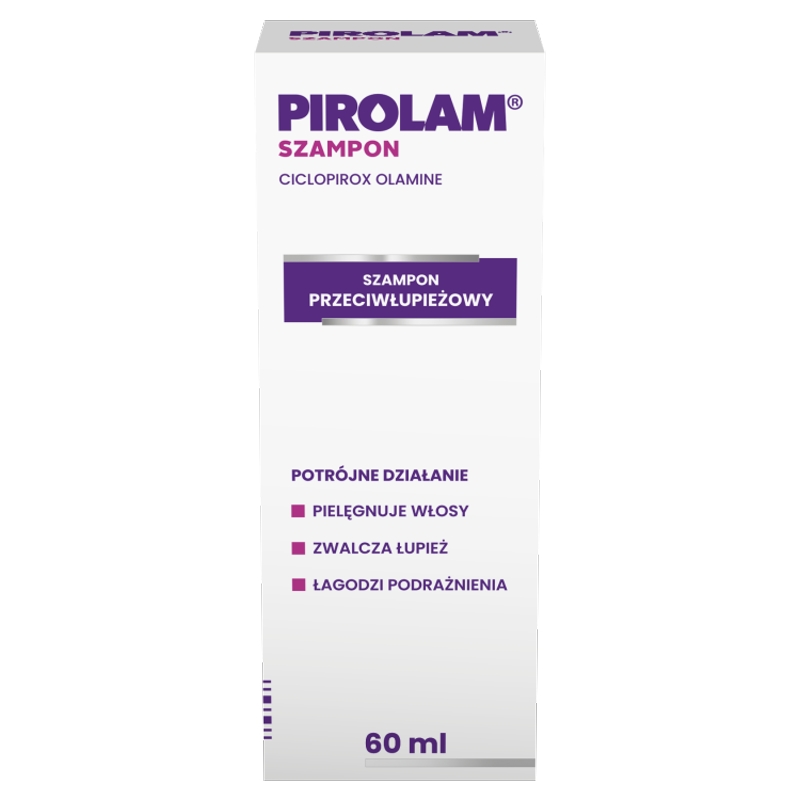 Pirolam szampon, przeciwłupieżowy, butelka 60 ml