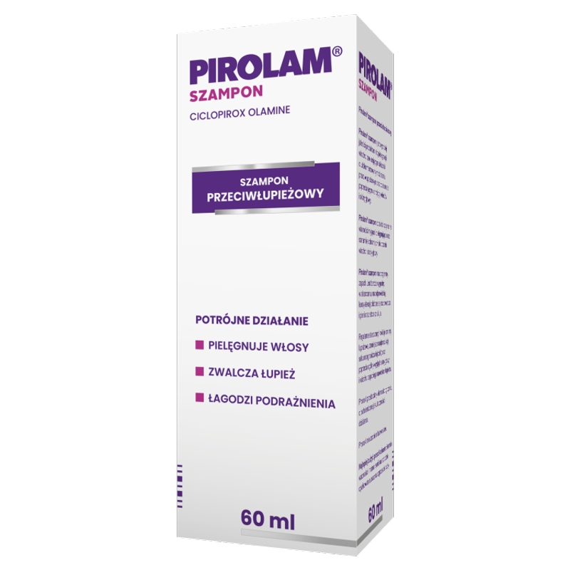 Pirolam szampon, przeciwłupieżowy, butelka 60 ml