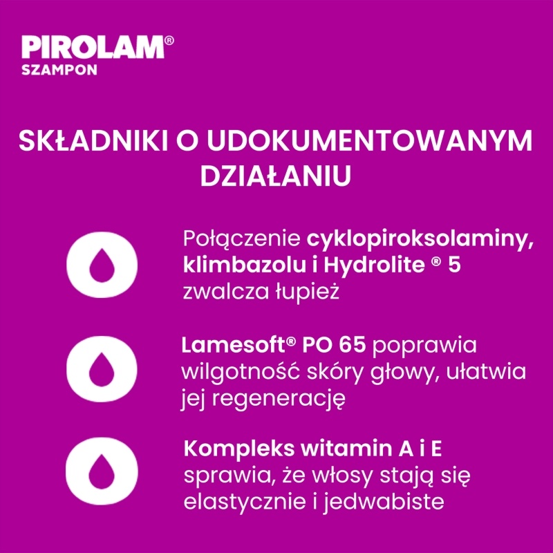 Pirolam szampon, przeciwłupieżowy 150 ml