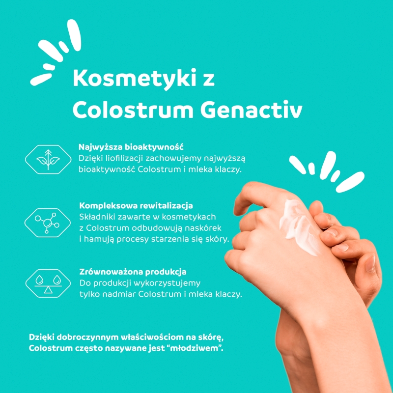 Maseczka z Colostrum , maseczka odżywczo-rewitalizująca, 150 ml