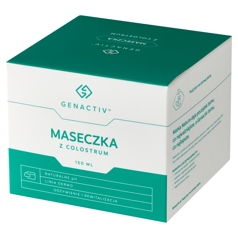 Maseczka z Colostrum , maseczka odżywczo-rewitalizująca, 150 ml