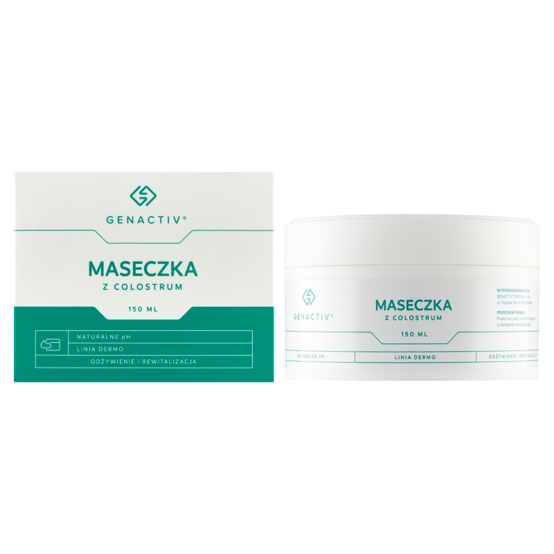 Maseczka z Colostrum , maseczka odżywczo-rewitalizująca, 150 ml