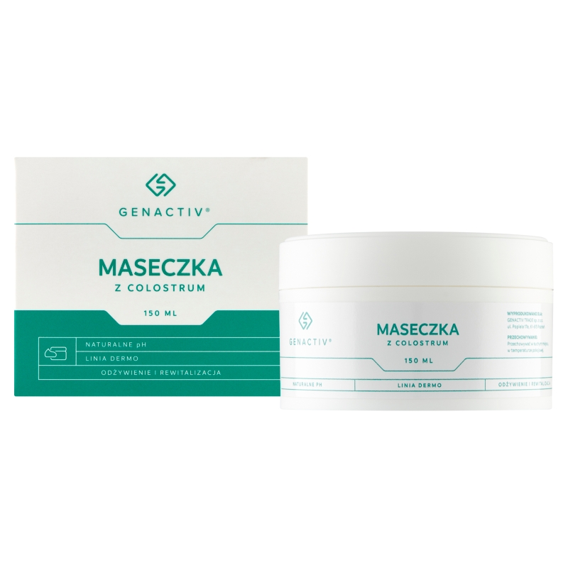 Maseczka z Colostrum , maseczka odżywczo-rewitalizująca, 150 ml