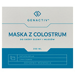 Genactiv Maska z Colostrum odżywczo regenerująca do włosów i skóry głowy, 250 ml