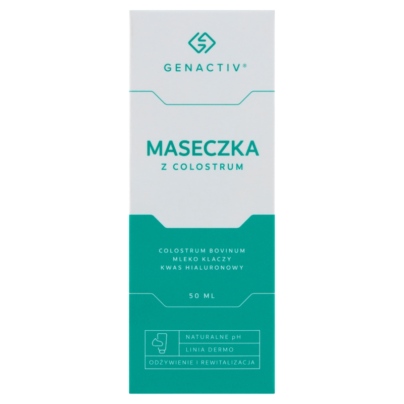 Maseczka z colostrum maseczka odżywczo – rewitalizująca, 50 ml