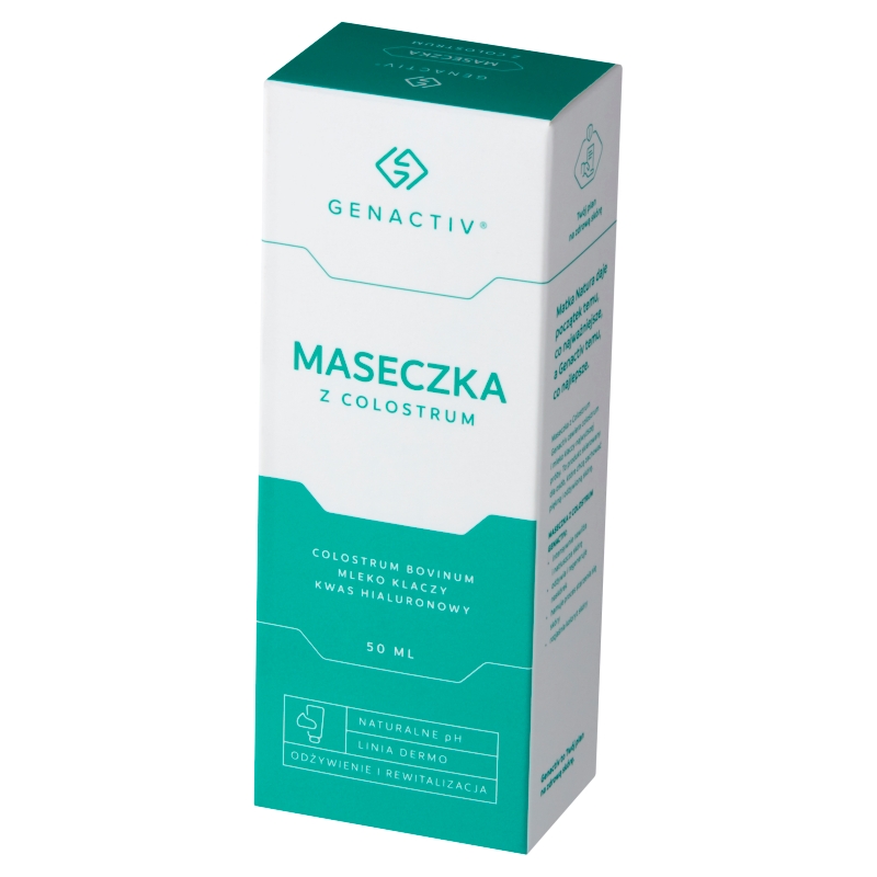 Maseczka z colostrum, maseczka odżywczo – rewitalizująca, 50 ml