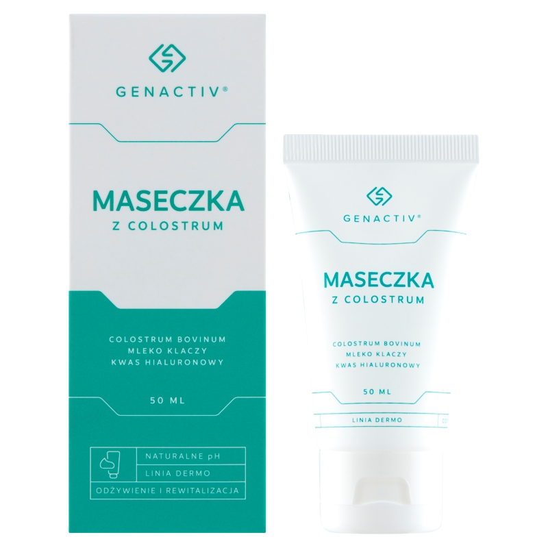 Maseczka z colostrum, maseczka odżywczo – rewitalizująca, 50 ml