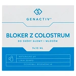 Bloker z Colostrum płyn na skórę głowy dla osób stosujących zabiegi koloryzacji i rozjaśniania, 10 ml